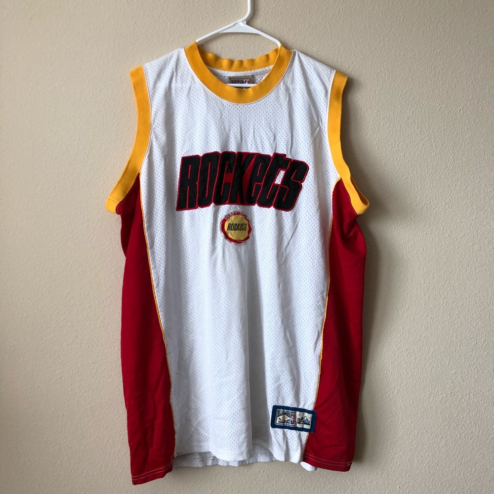 Vintage Hardwood Classics Rockets Jersey.